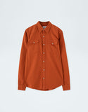 Kasuri Jersey Button-Up